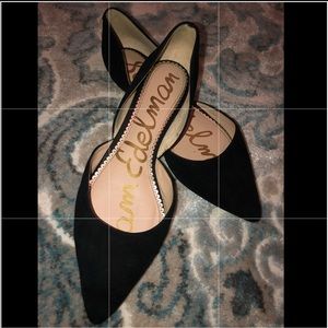 Pointed toe Sam Edelman Black Flats